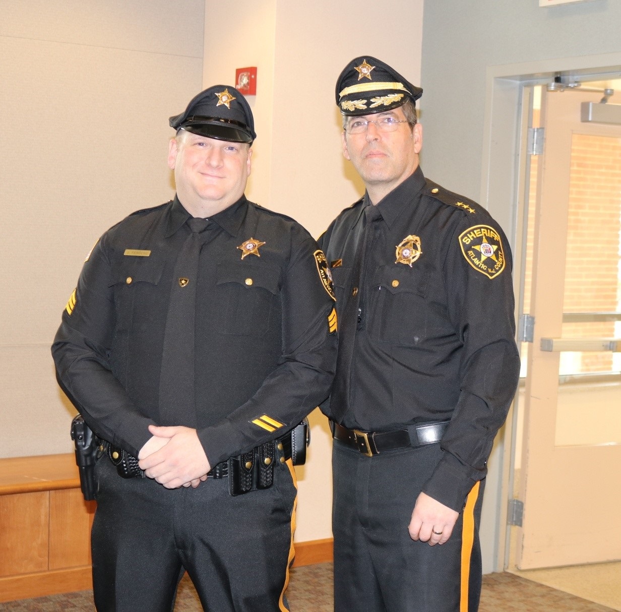 Atlantic County Sheriff promotes two employees DOWNBEACH